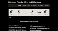 Desktop Screenshot of msjchem.com